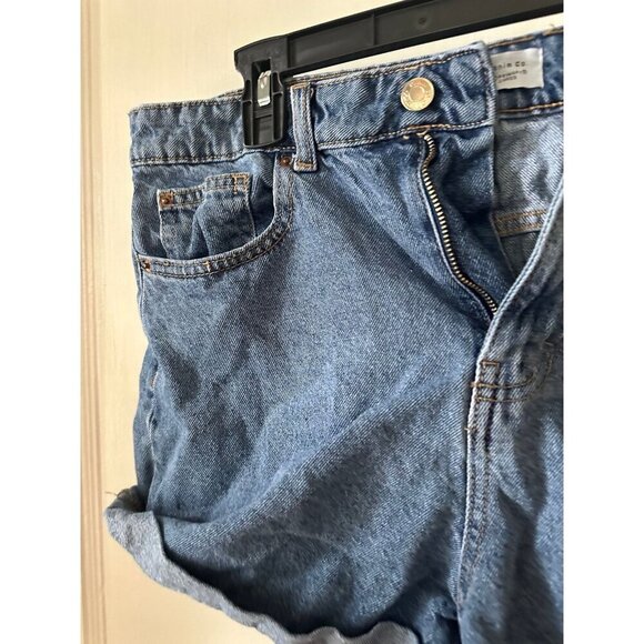 Primark Cares women’s size 10 denim blue jean shorts - Picture 3 of 6